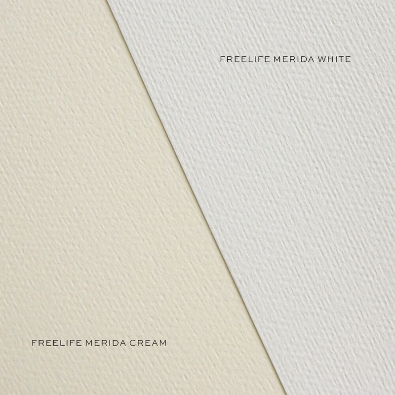 Freelife Merida Cream 280gsm A4 textured cardstock - 10 sheets - Image 2