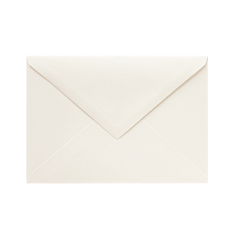 Rives Shetland Natural White C6 envelope