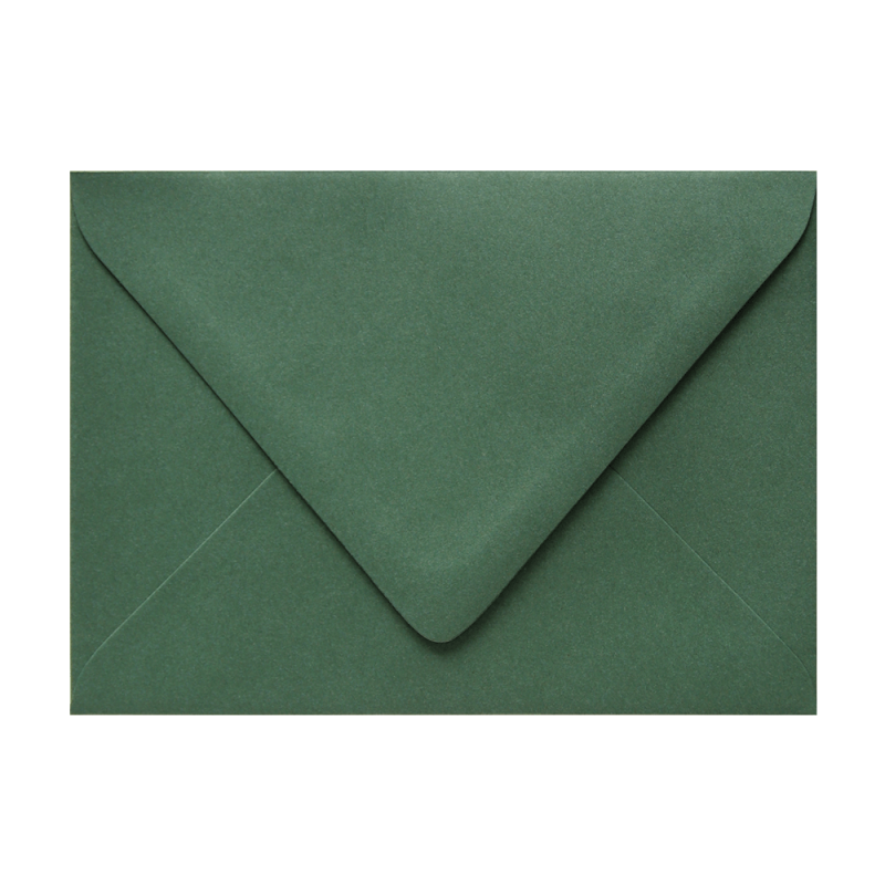 Lessebo Moss green A7 (5x7) envelope
