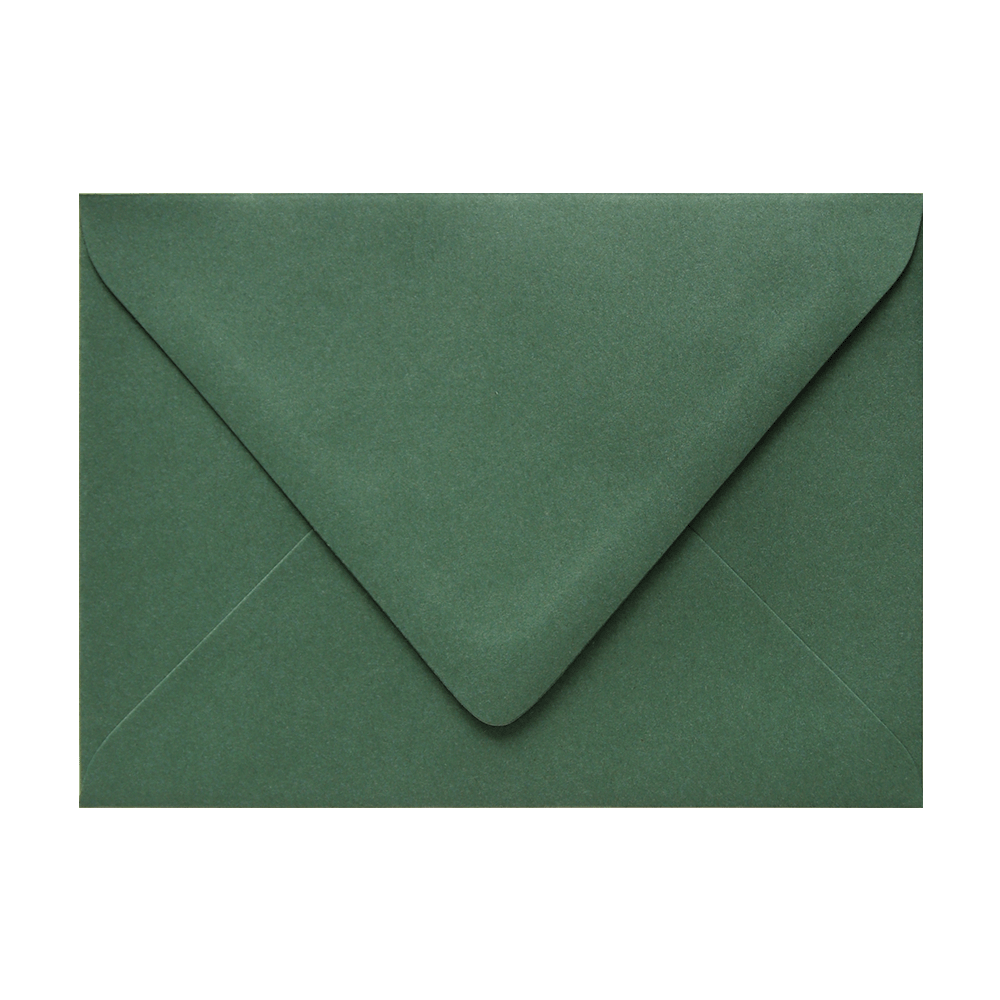 Lessebo Moss green A7 (5x7) envelope