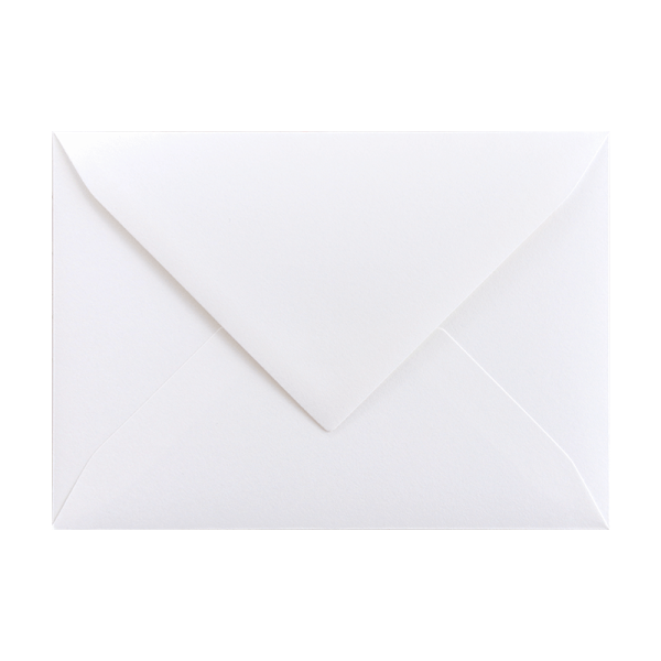 Munken polar rough white B6 envelope
