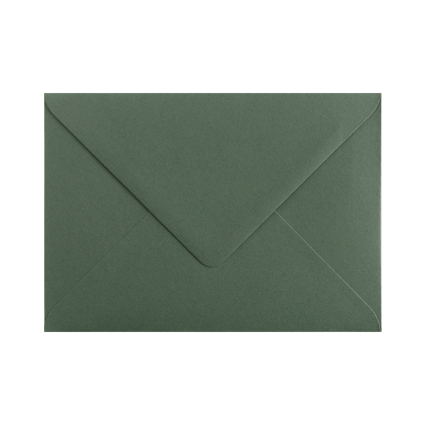 Keaykolour Sequoia green B6 envelope