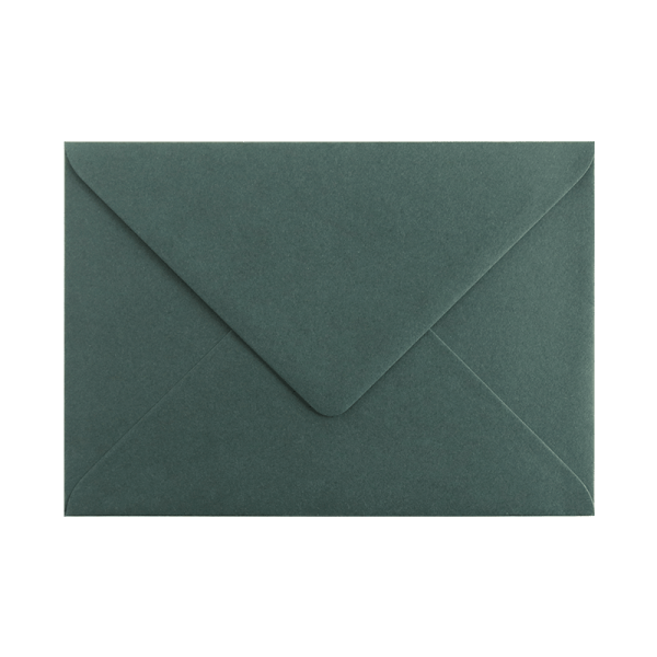 Keaykolour Holly green B6 envelope