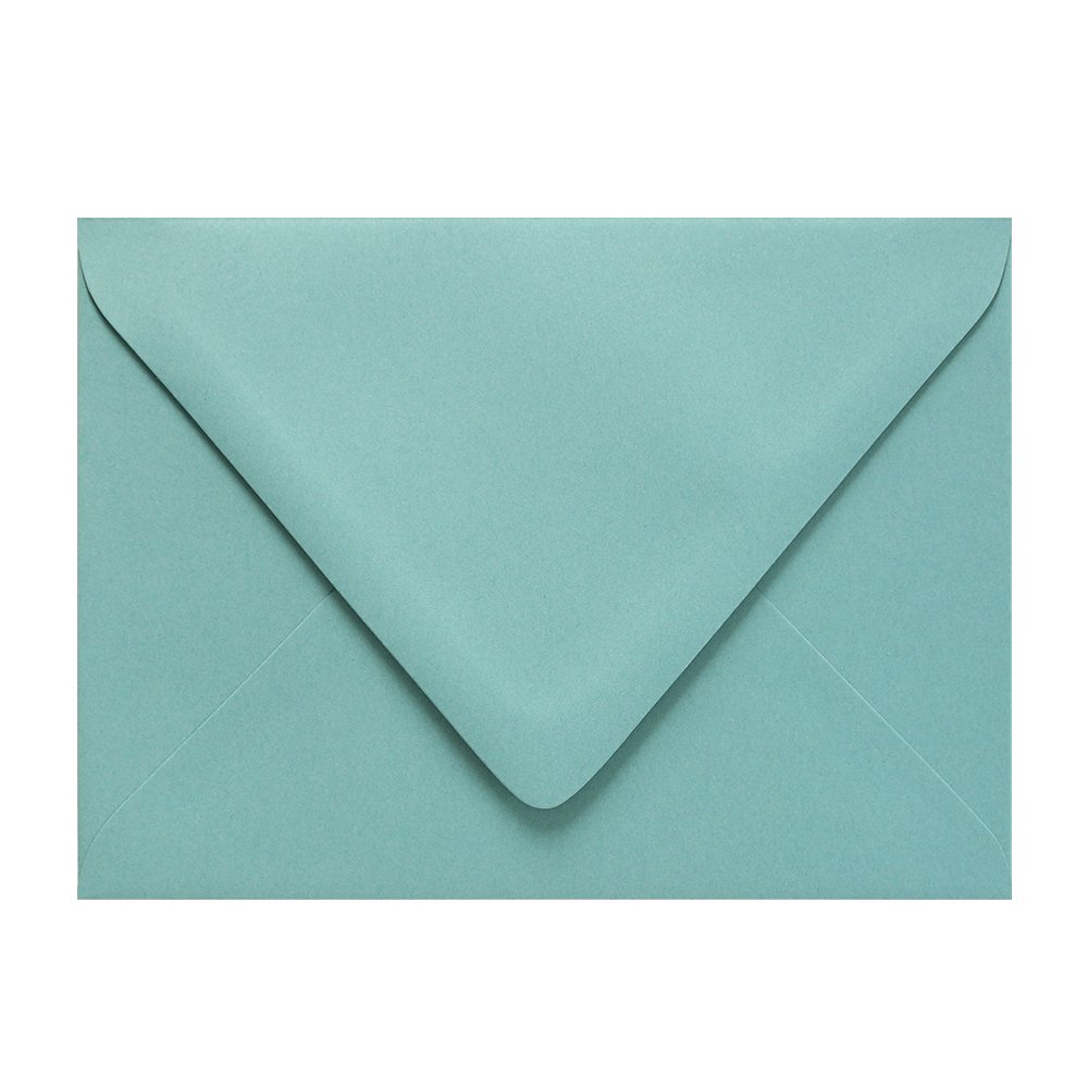 Lessebo Lagoon / aqua blue A7 (5x7) Envelope