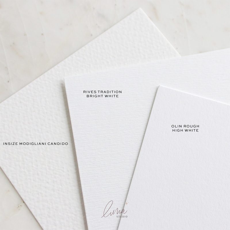 Rives Tradition Bright White 250gsm A4 cardstock - 10 sheets - Image 2