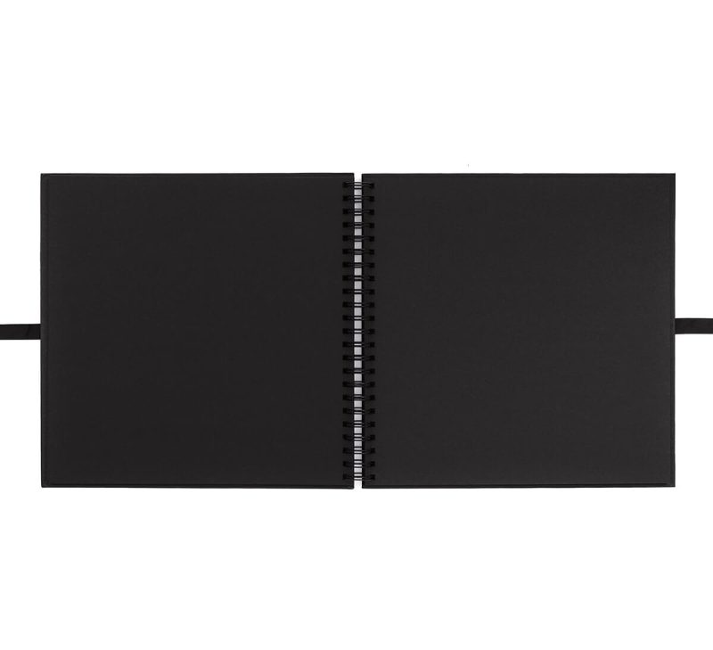 Black scrapbooking album/ guestbook 
 - 30.5x30.5 cm - Image 2