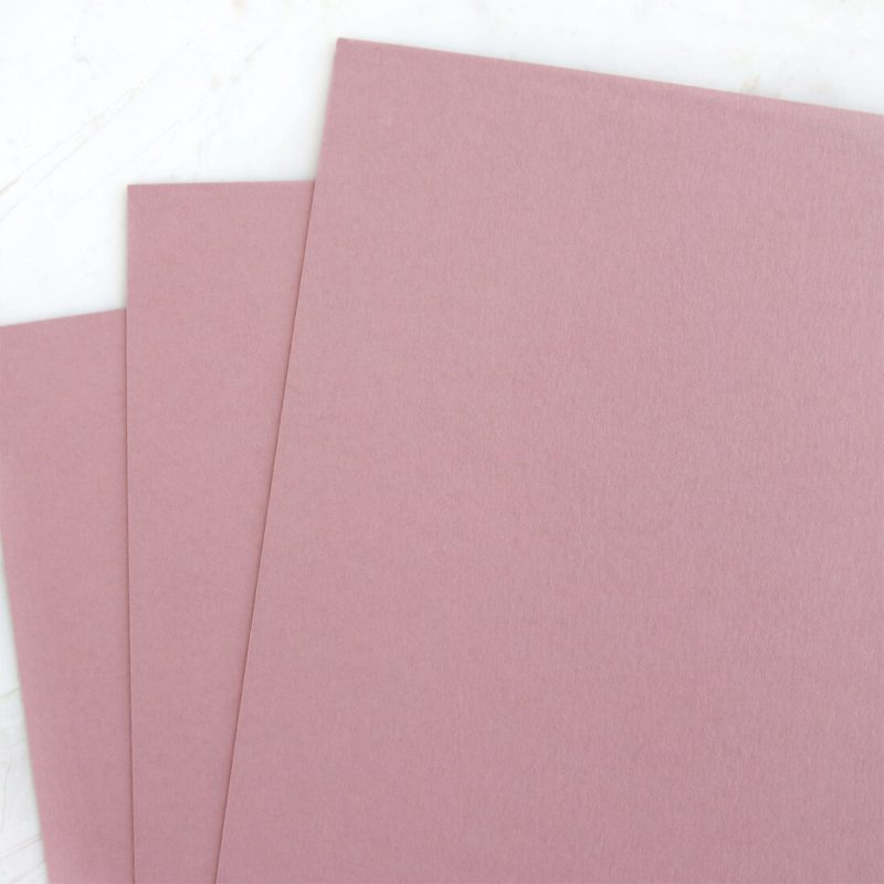Keaykolour Old Rose 300gsm A4 cardstock - 10 sheets - Image 2