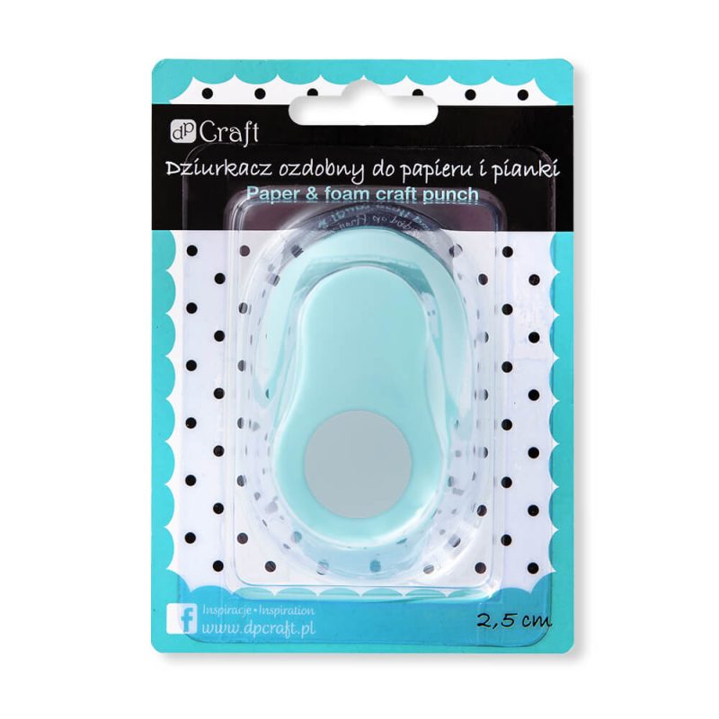 PAPER & FOAM CRAFT PUNCH - 2,5 CM CIRCLE - Image 2
