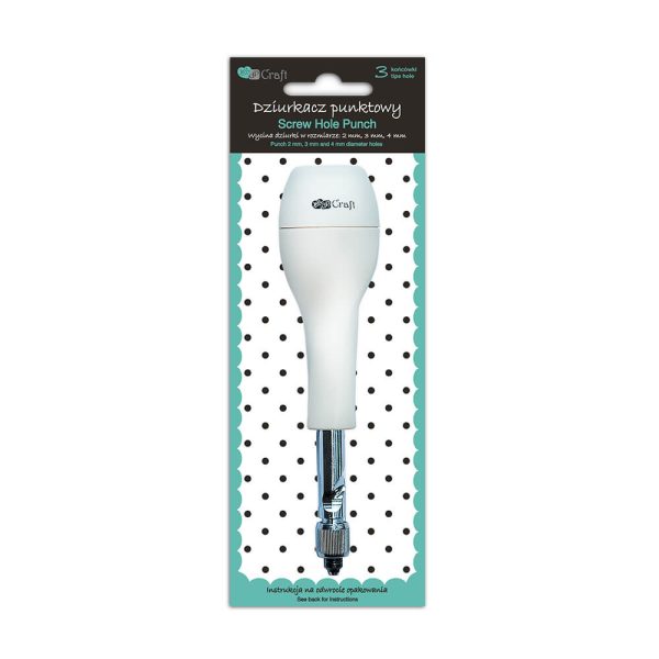 SCREW HOLE PUNCH 3 IN 1 - 2mm, 3mm, 4mm