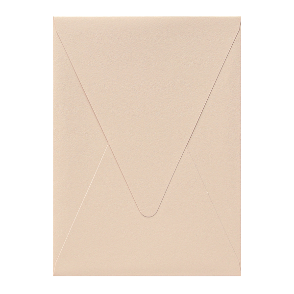 Keaykolour Biscuit A7 (5x7) Deep Vertical Flap Envelope - Handmade