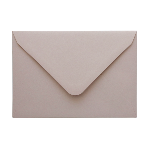 Curious metallics nude B6 envelope