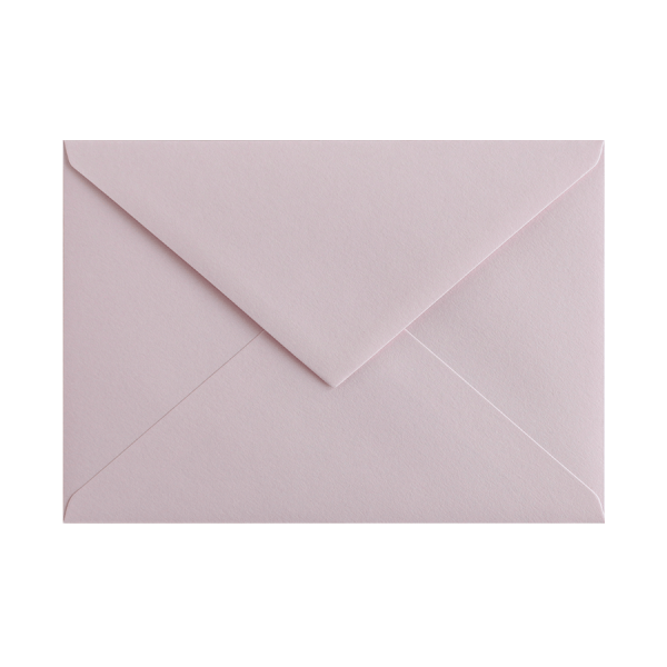 Keaykolour Pastel Pink C6 envelope