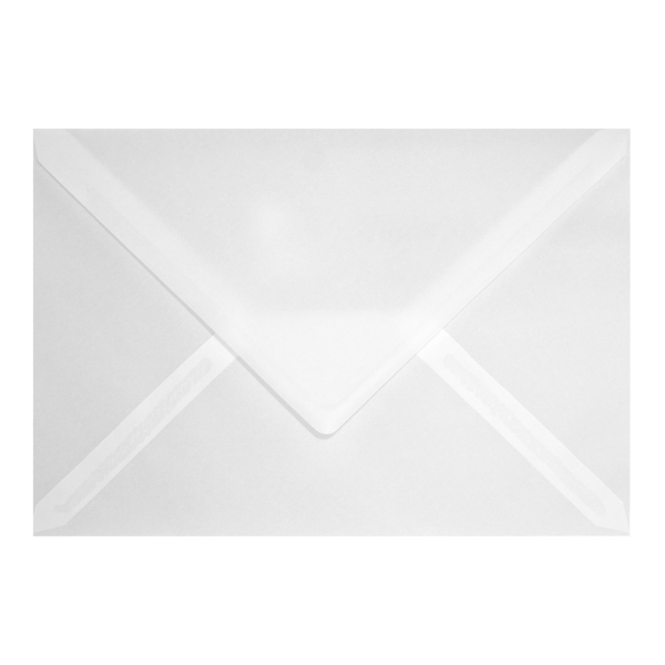 Translucent vellum B6 envelope