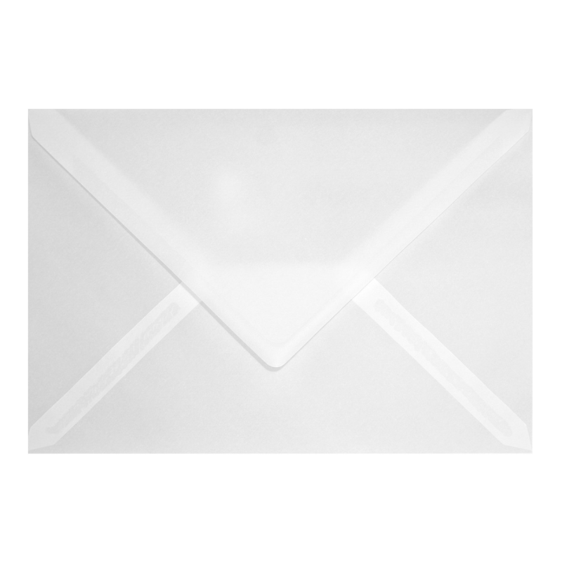 Translucent vellum B6 envelope