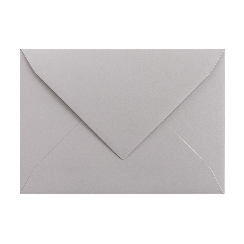 Keaykolour Cobblestone / gray B6 envelope