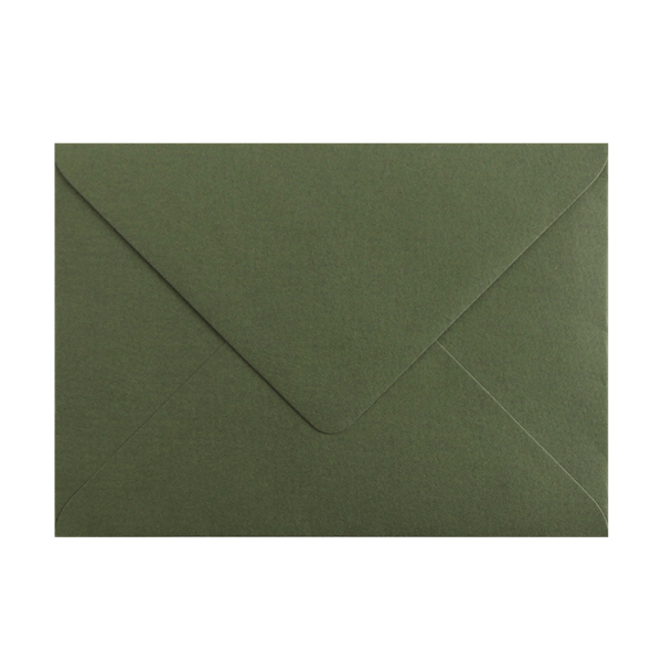 Tintoretto Wasabi Green B6 envelope
