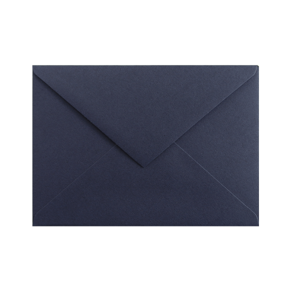 Keaykolour Navy Blue C6 envelope