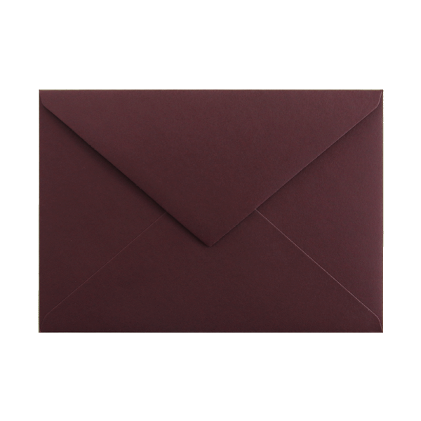 Keaykolour Port Wine C6 envelope