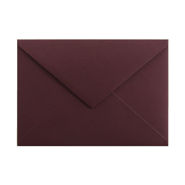 Keaykolour Port Wine C6 envelope
