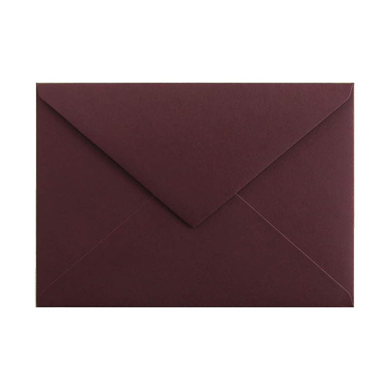 Keaykolour Port Wine C6 envelope