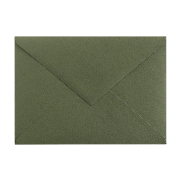 Tintoretto Wasabi green C6 envelope