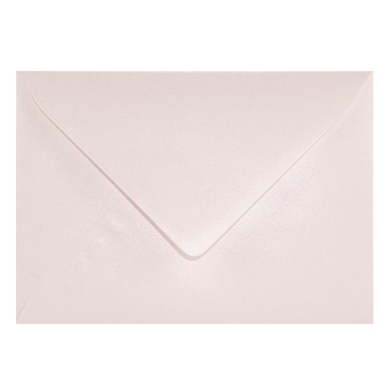 Shimmery Candy Pink B6 envelope