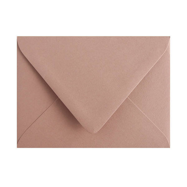 Taupe / Spice nude A7 (5x7) envelope