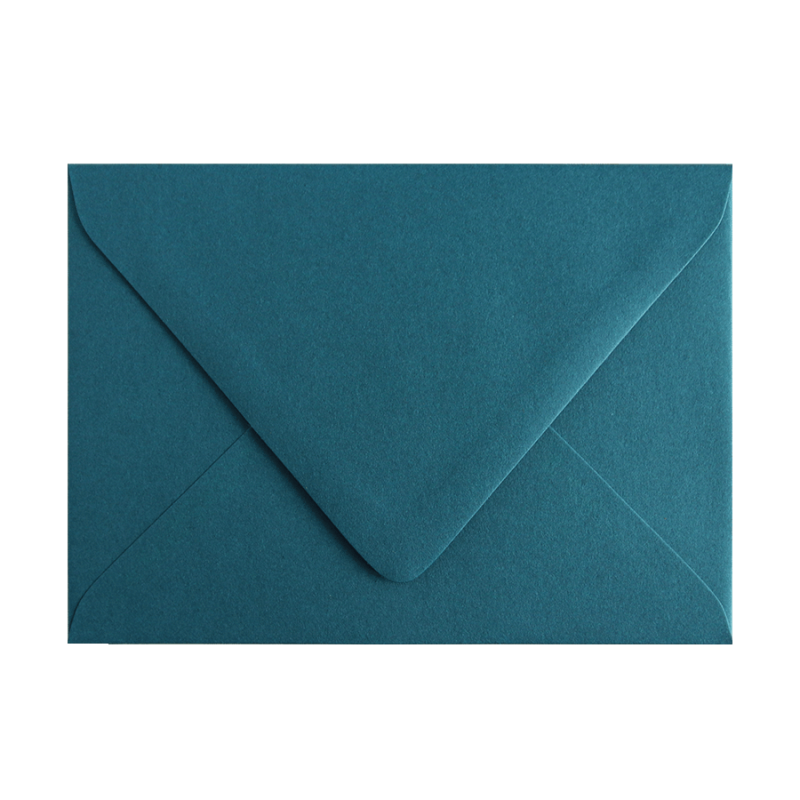 Gmund Matt 91 Dark Teal A7 (5x7) envelope