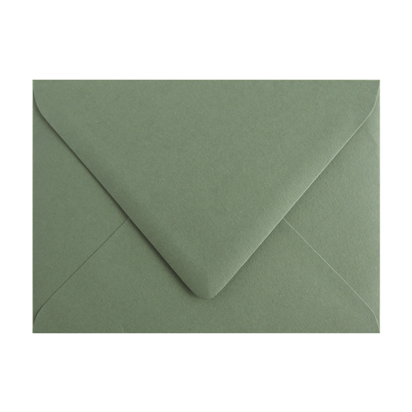 Colorplan Mid Green / Sage green A7 (5x7) envelope