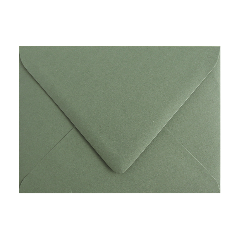 Colorplan Mid Green / Sage green A7 (5x7) envelope