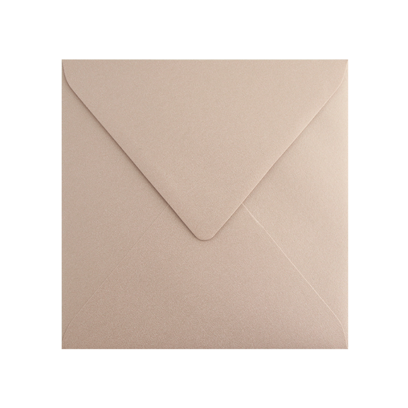Shimmery Champagne K4 envelope