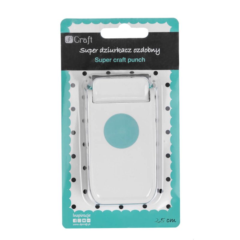 SUPER CRAFT PUNCH - 2,5 CM CIRCLE - Image 2
