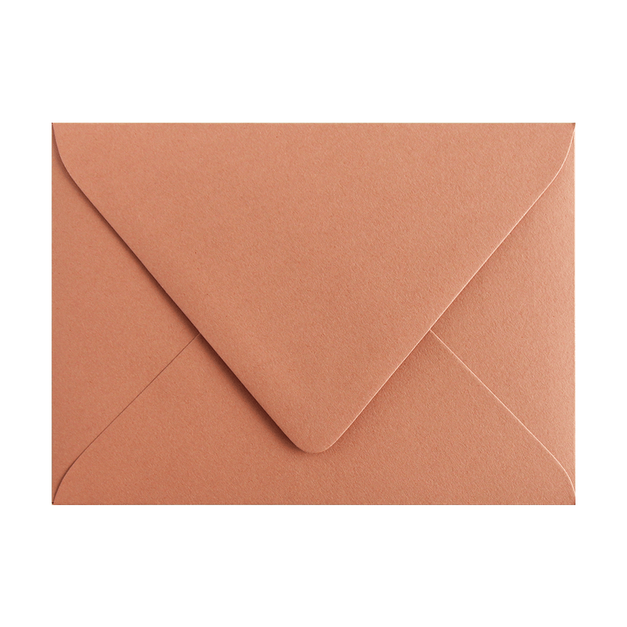 Terracotta envelope A7 for invitations i8 133x184mm 150gsm