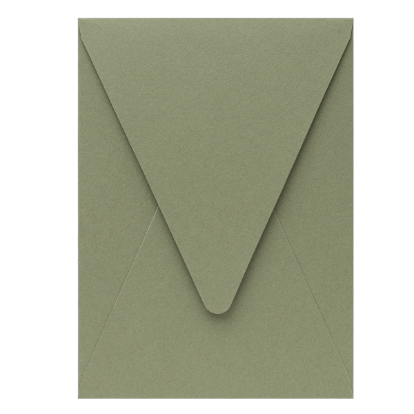 A7 / I8 (133x184mm) 5x7 in invitations envelopes - Wild Green 120gsm vertical flap