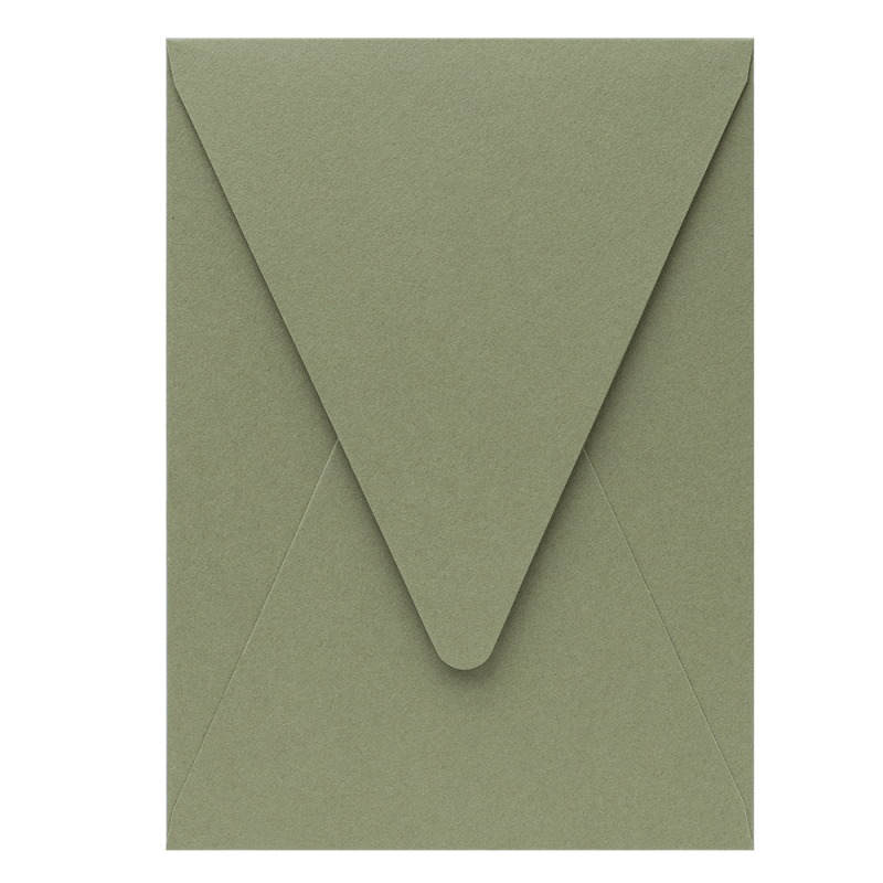 A7 / I8 (133x184mm) 5x7 in invitations envelopes - Wild Green 120gsm vertical flap