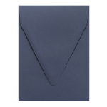A7 (I8 5x7in) invitations envelopes Malmero Bleu navy blue 120gsm vertical flap