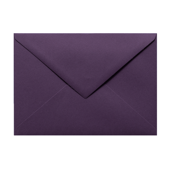 C6 Keaykolour Prune 120gsm envelope -purple colored envelopes
