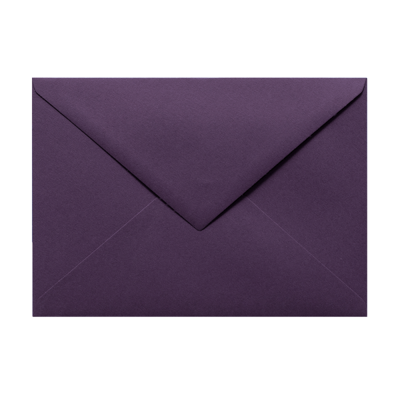 C6 Keaykolour Prune 120gsm envelope -purple colored envelopes