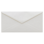 DL warm white / off-white Materica Gesso textured envelopes