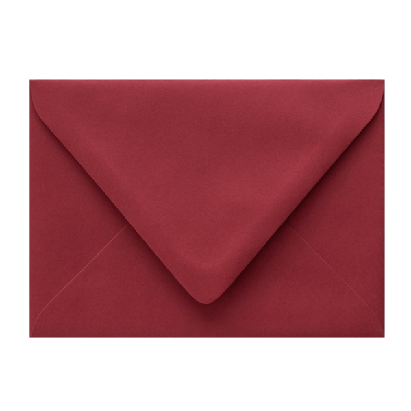 A7 Lessebo Dawn burgundy envelopes