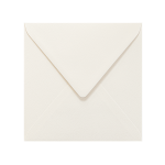 K4 square textured off-white / ivory 120gsm Rives Shetland natural white envelope