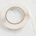 Double-sided adhesive tape fingerlift for envelopes, stationery, crafts - 5mm wide