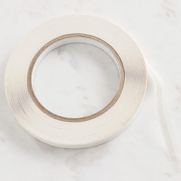 Double-sided adhesive tape fingerlift for envelopes, stationery, crafts - 5mm wide