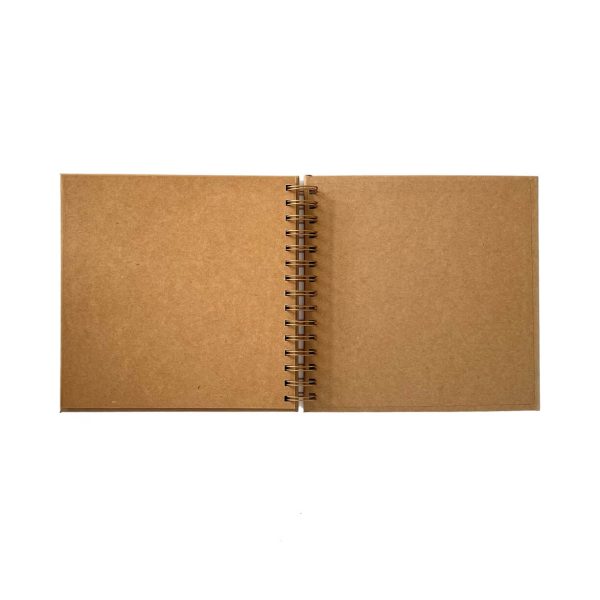 Scrapbooking album kraft wedding guestbook