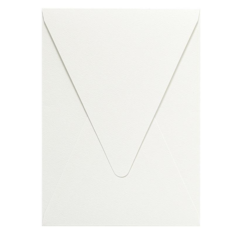 Rives Tradition Bright White textured invitation envelopes 170gsm vertical flap